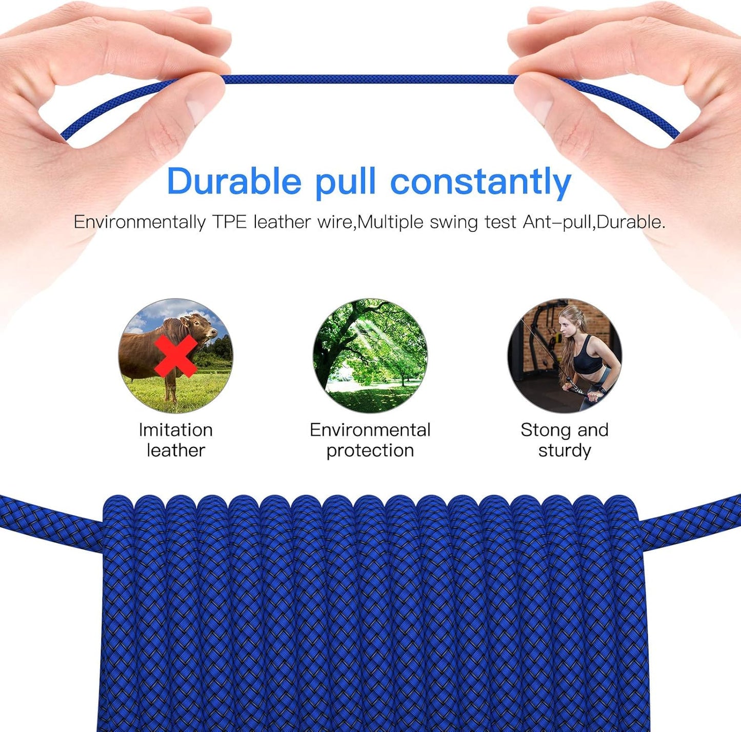 [MFi Certified Lightning Cable,3 Pack 6 Ft iPhone Charger Cable & Data Sync Fast 6 Foot Nylon Braided Cord Compatible with iPhone Xs max/xr/x/8/8 Plus/7/7plus/6/6s Plus/5s/5,iPad (Blue)