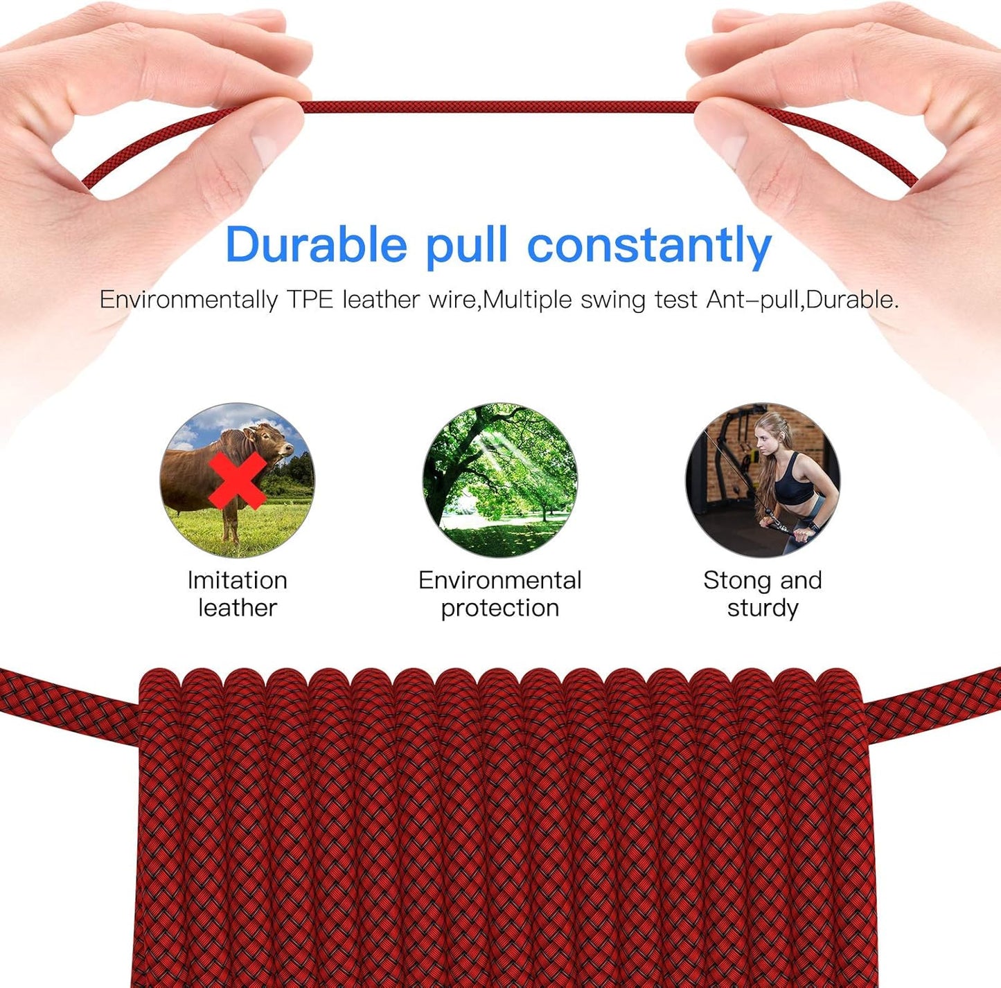 iPhone Charger [MFi Certified] -3 Pack 6 Foot Nylon Braided Lightning Cable, USB Charging Cord Compatible With iPhone 11/Pro/X/Xs Max/XR/8 Plus/7 Plus/6/iPad (Red)